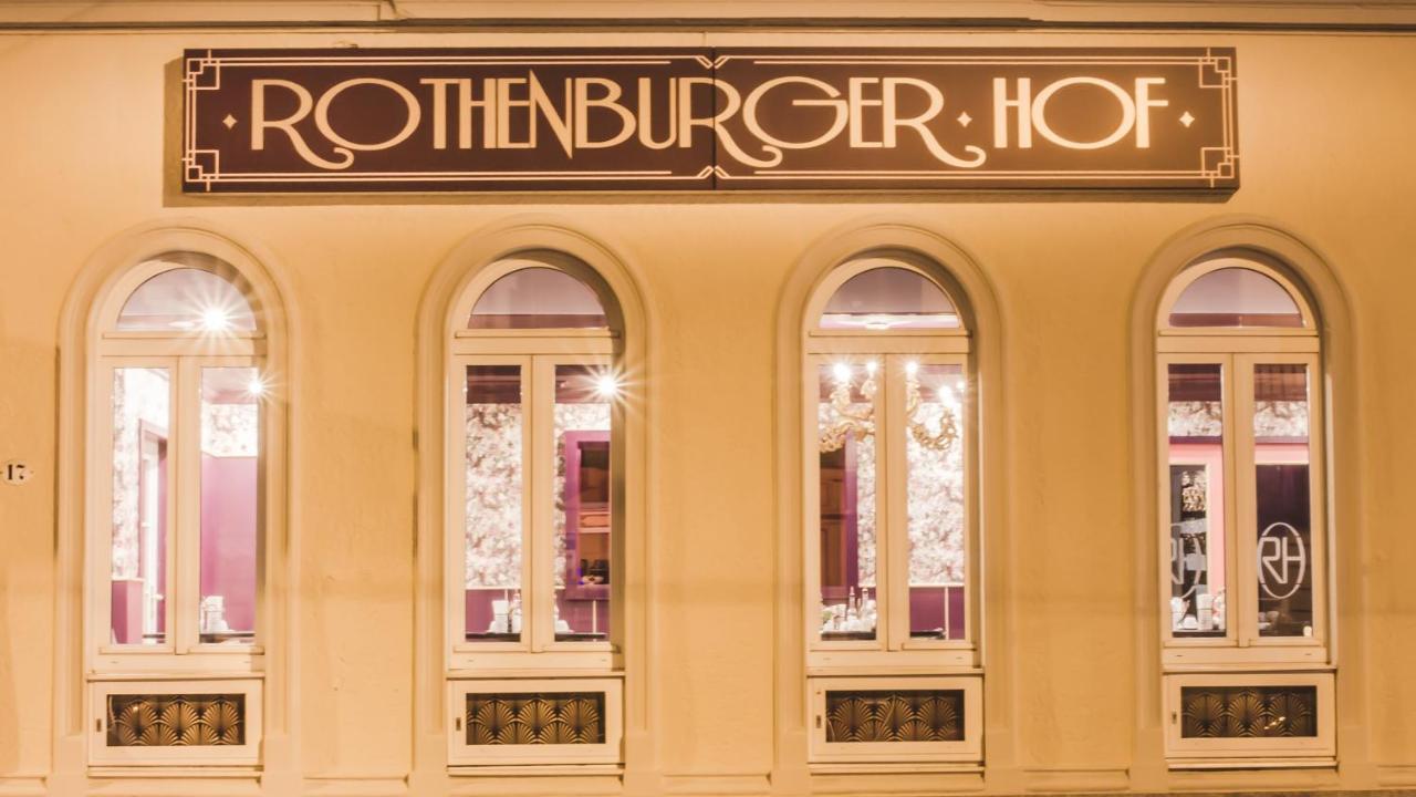 Boutique Hotel Rothenburger Hof Dresde Extérieur photo